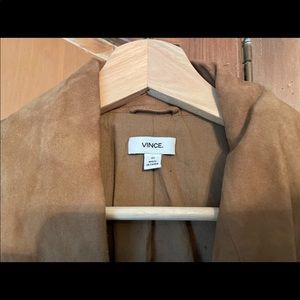 Vince Camel Suede Jacket XS